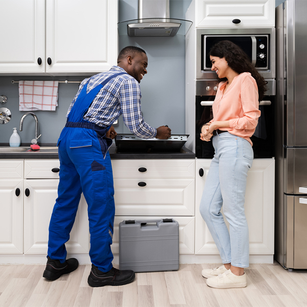 what kind of warranty do you offer on your cooktop repair services in Warrington Florida